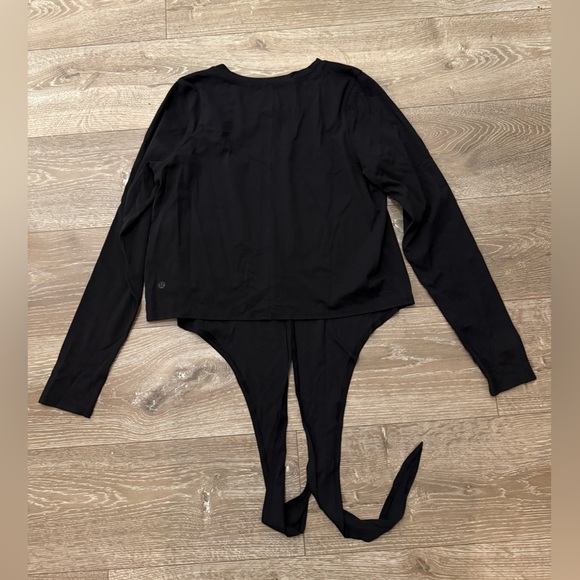 Lululemon time to restore Nulu Long Sleeve Short Black - Picture 4 of 6